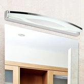 Oval Silver Led Bathroom Mirror Lights - Clowas